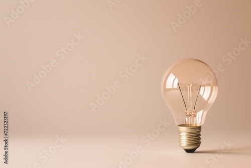 A solitary light bulb casts a soft glow on the pristine white surface, creating a sense of warmth and comfort in the otherwise sterile indoor space