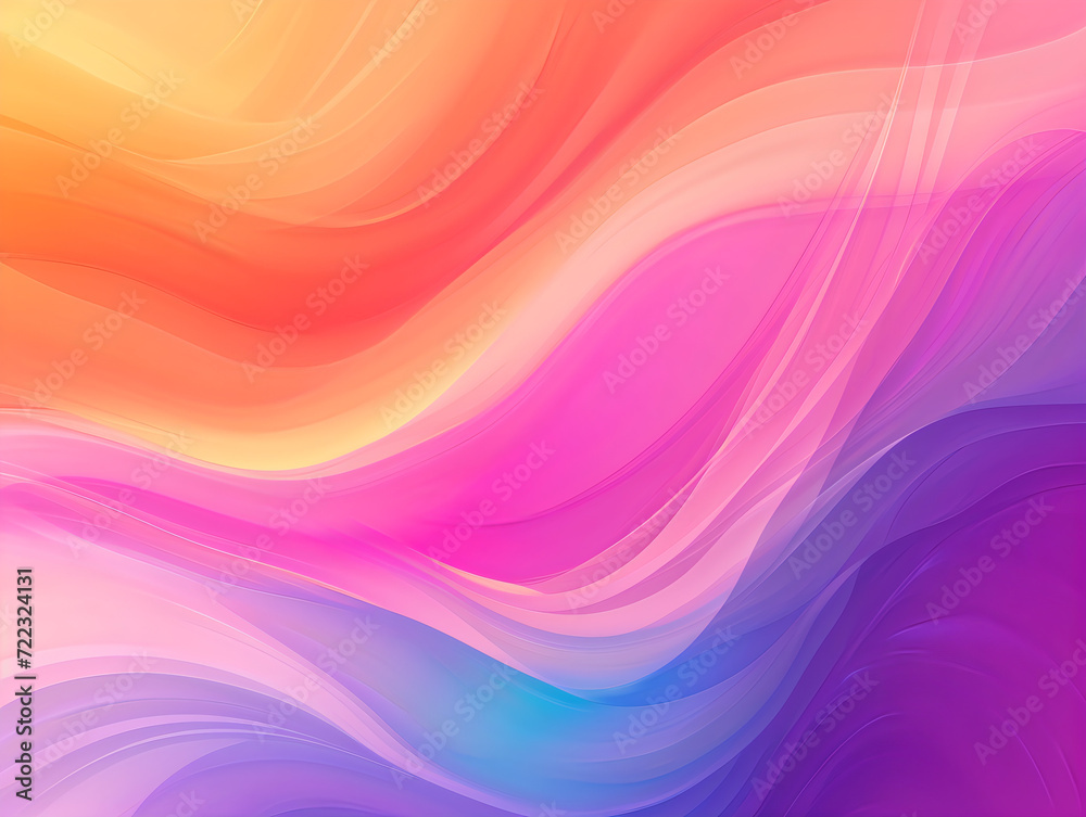 abstract colorful wave background