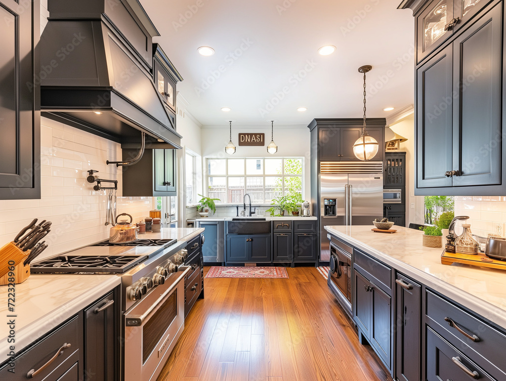 A Photo Of A Kitchen Equipped With Energy-Efficient Appliances