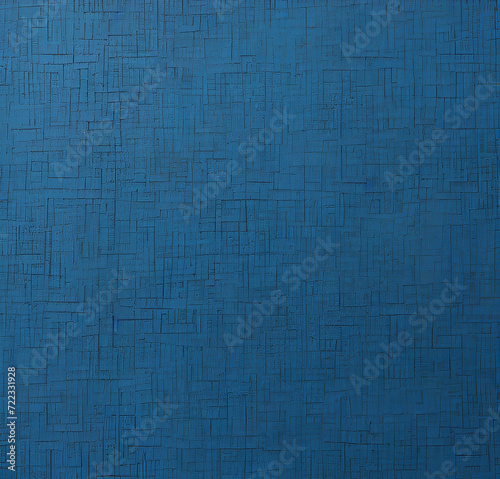 Blue texture background with empty copy space for text. Minimalist abstract backdrop. Empty template design 