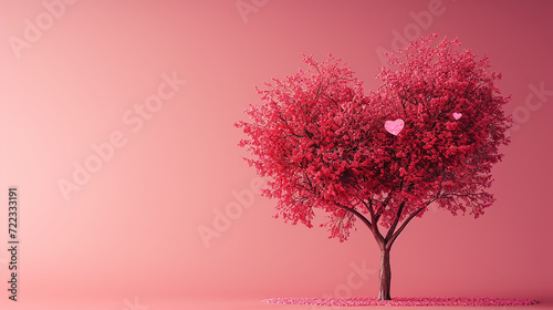 Happy Valentines Day, Romantic background, Love wins, Celebrating special occasion together, Elegant Valentine's Day Card Design, Romantic banner with Copy Space © KJ Photo studio