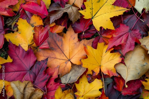 autumn leaf palette