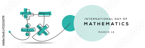 International Day of Mathematics, held on 14 March.
