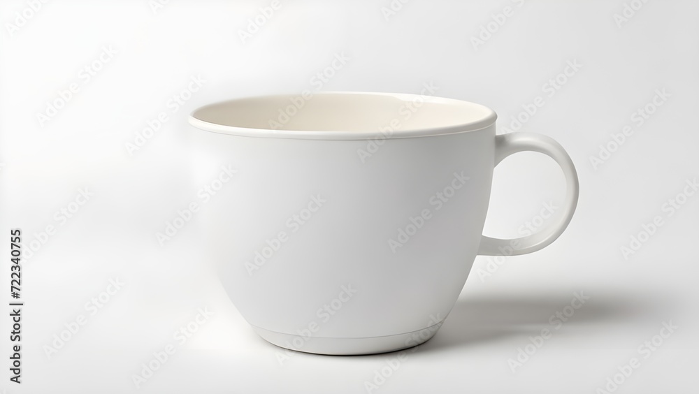 Mockup White Cup On White Background White Label Mockup White Cup On White Background White Label