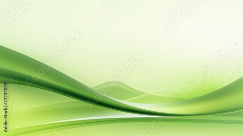 green wave minimal background