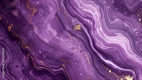 Abstract purple liquid marble or watercolor background