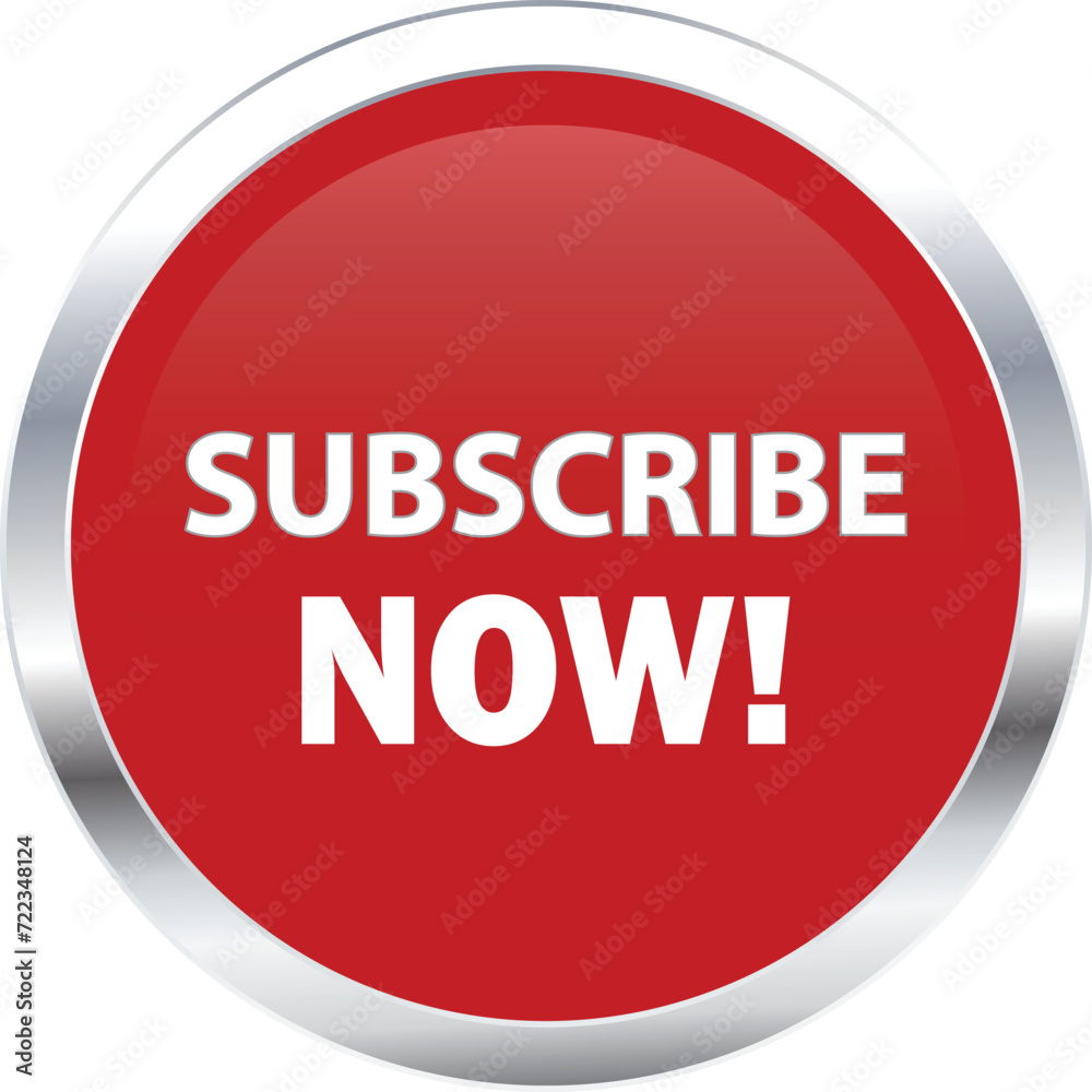 Subscribe now Button, Subscribe now sign vector, Subscribe now Red icon Subscribe now Button, Subscribe now sign vector, Subscribe now Red icon