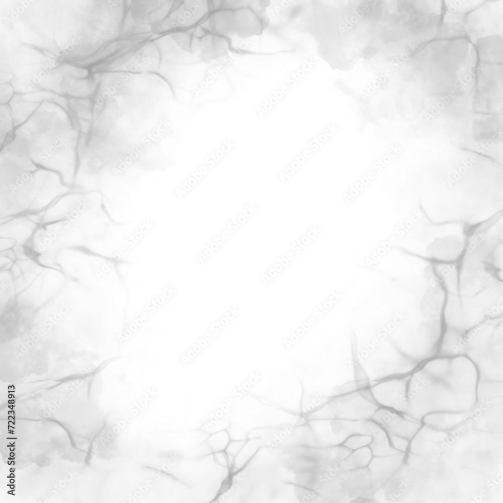 Abstract gray blurred watercolor background copy space