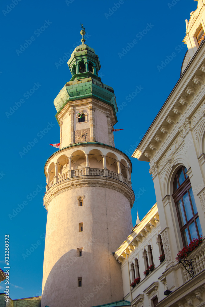 The Fire Watch Tower in the city of Szeged