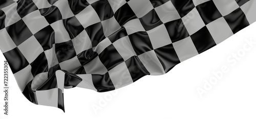  finish flag digital 3d race