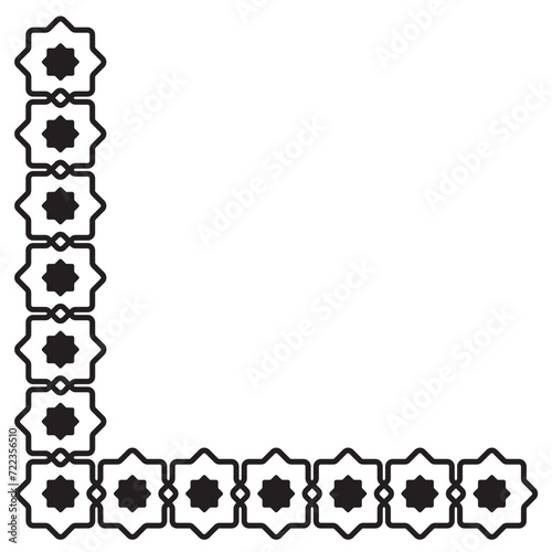 Islamic Frame Corner
