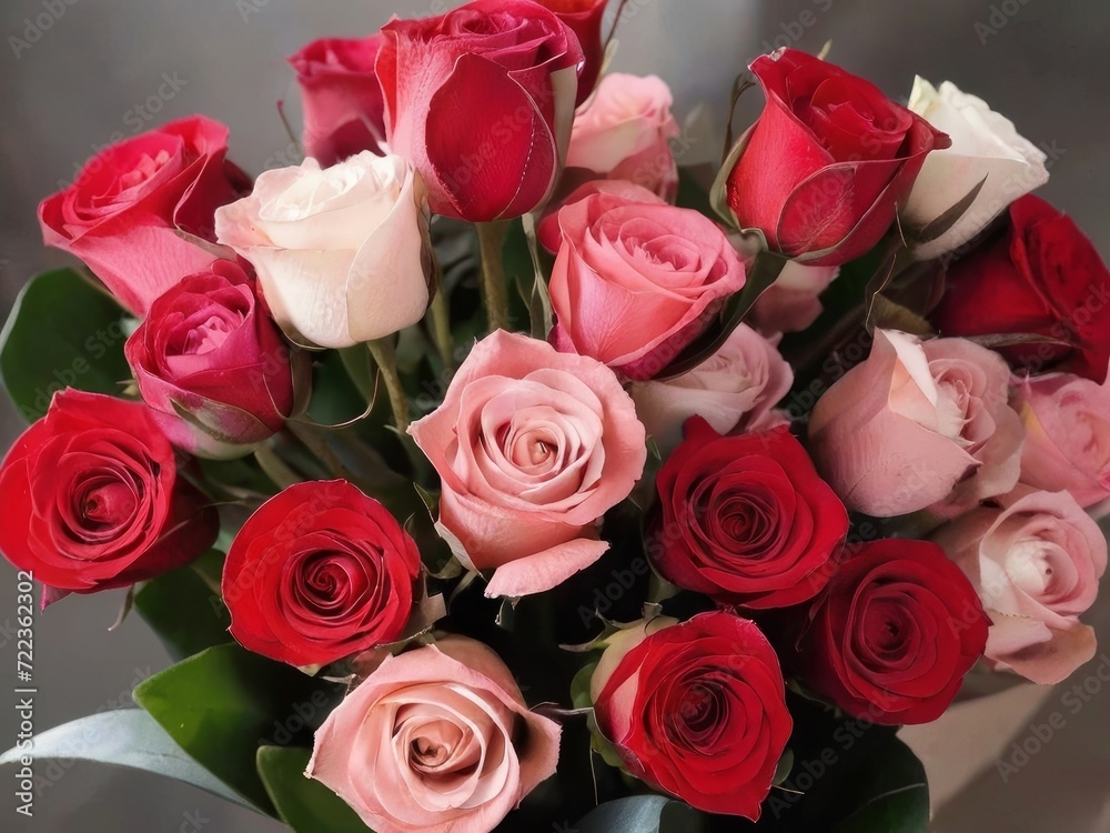 bouquet of pink roses on isolated background bouquet of pink roses on isolated background
