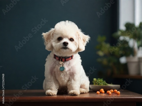 white miniature schnauzer puppy © Goutam