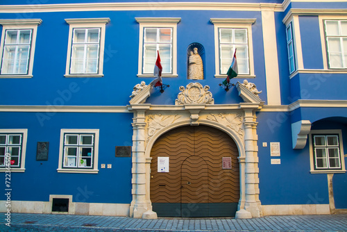 Old palace house in the centre of Sopron photo