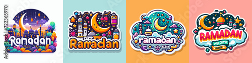ramadan vector template thumnail video