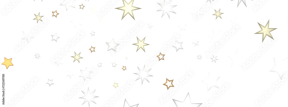 Stardust Christmas Shower: Mesmerizing 3D Illustration Depicting Descending Holiday Star Particles Stardust Christmas Shower: Mesmerizing 3D Illustration Depicting Descending Holiday Star Particles
