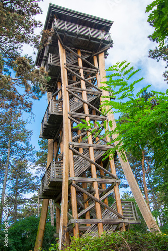 Foto Structure of the lookout tower near Sopron