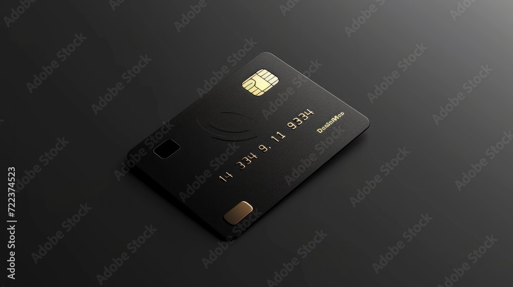 plastic credit or debit card