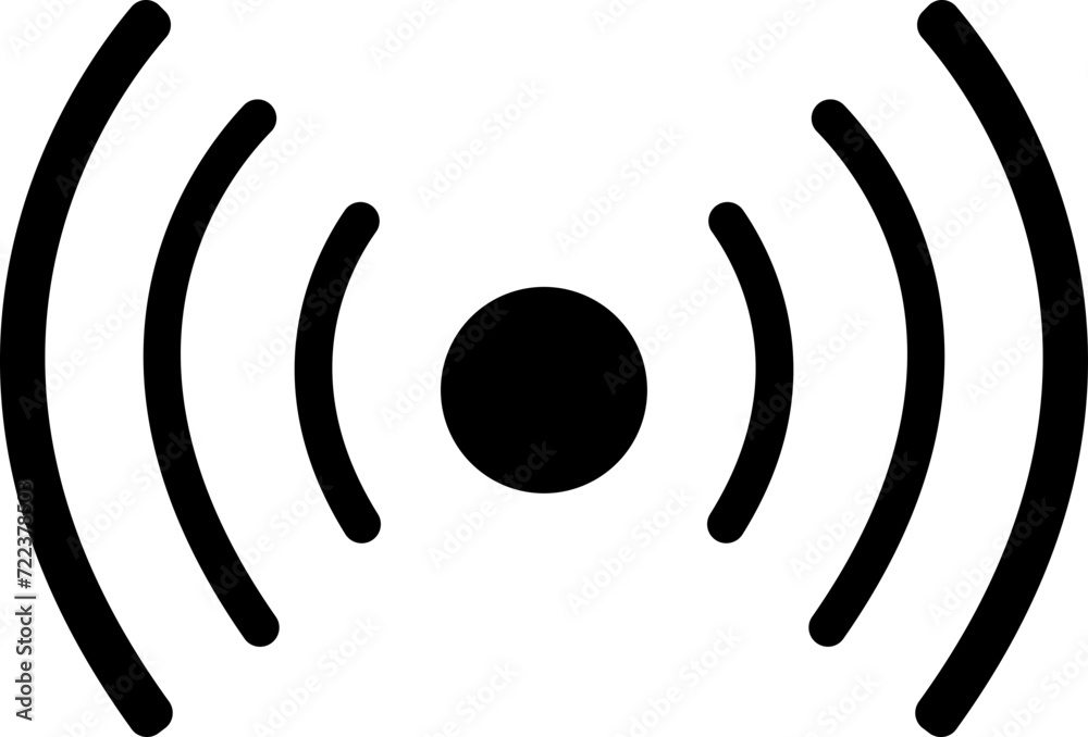 vector images depicting symbols, icons related to wireless Wi-Fi connectivity, including Wi-Fi signal symbol and an internet connection, that enable remote internet access. wireless internet signal. - obrazy, fototapety, plakaty 