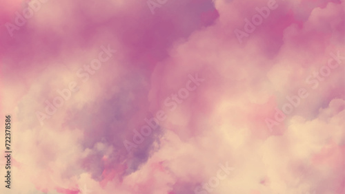 colorful watercolor background. abstract colorful sky clouds background. beautiful background with clouds