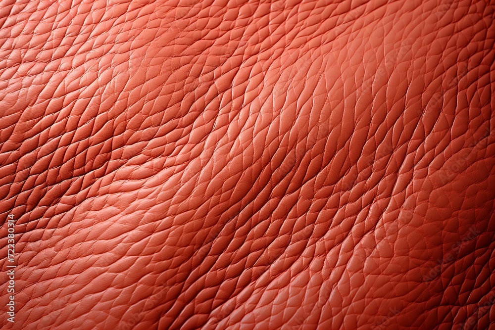 Peach Fuzz Stitched Leather Elegance Peach Fuzz Stitched Leather Elegance