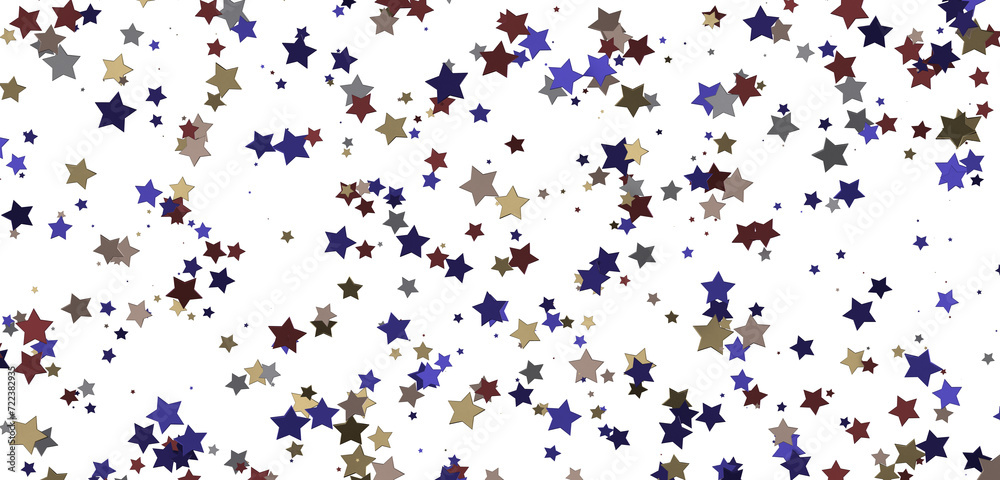 XMAS Stars - Glossy 3D Christmas star icon. Design element for holidays. -