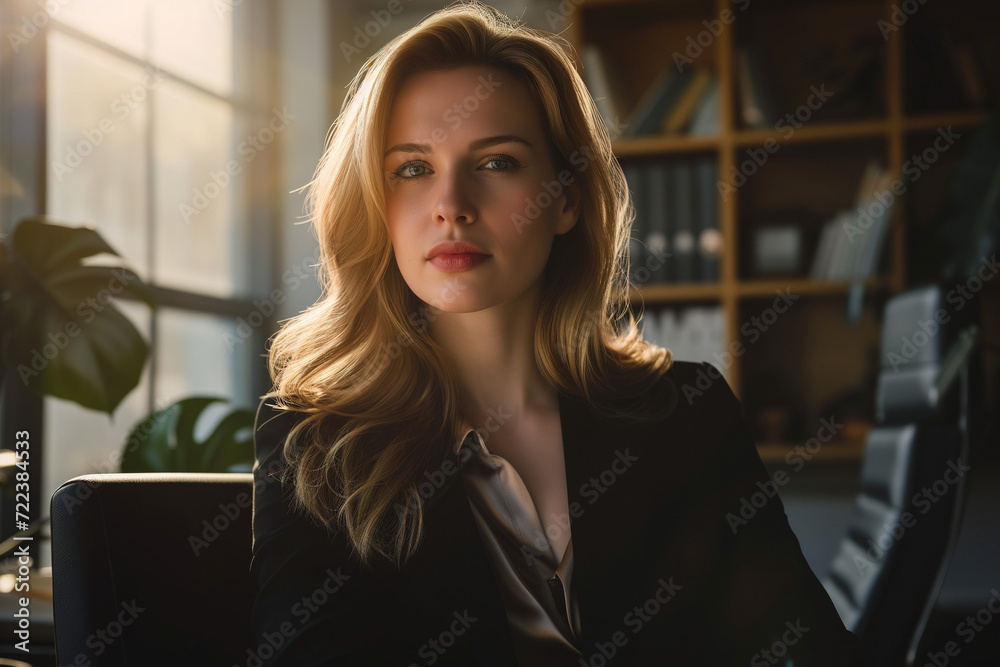 portrait of a handsome young business woman portrait of a handsome young business woman