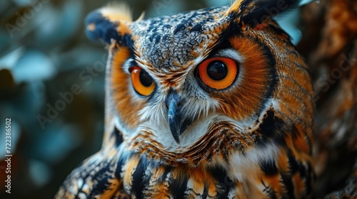 closeup of owl © Yuliia