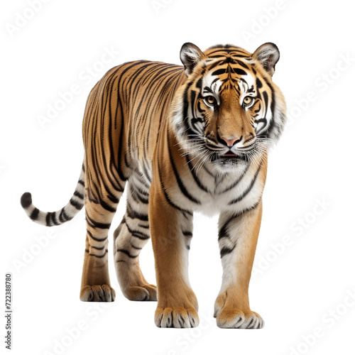 Close up tiger portrait clip art