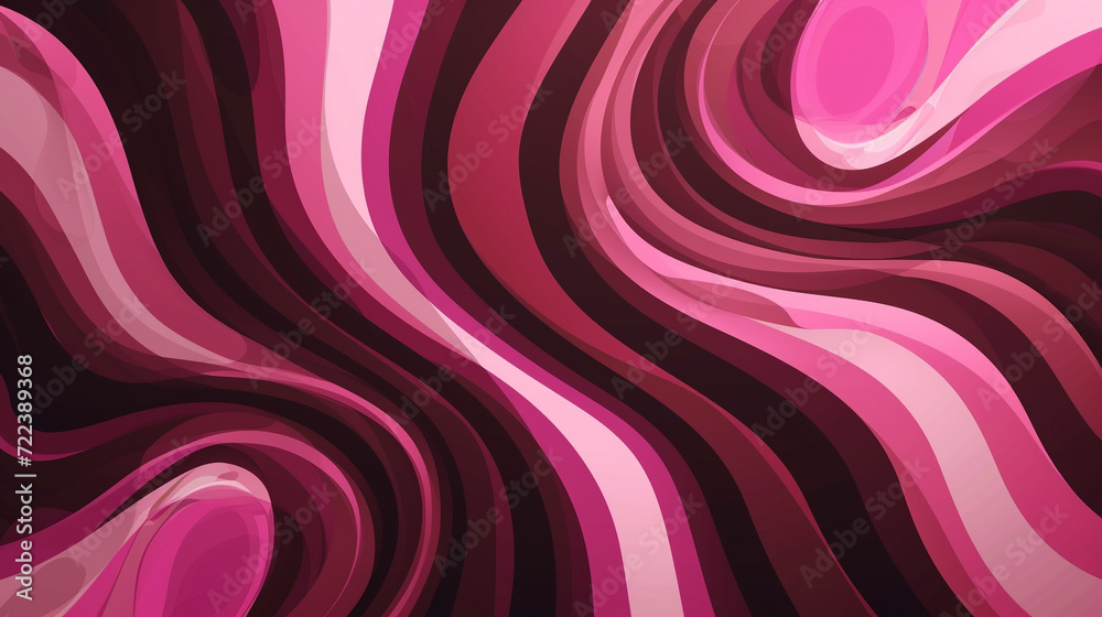 Raspberry pink and dark chocolate colour retro groovy background vector presentation design Raspberry pink and dark chocolate colour retro groovy background vector presentation design