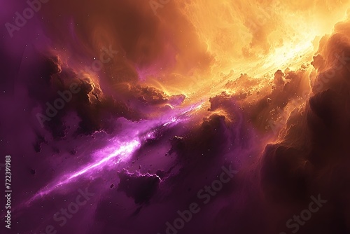 Abstract Nebula Mirage Design photo
