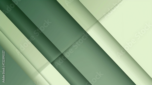 Sage and pine green colors geometric background vector presentation design. Abstract PowerPoint and Business background. 