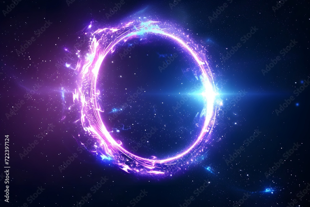 Obraz premium Enchanting Cosmos Wallpaper