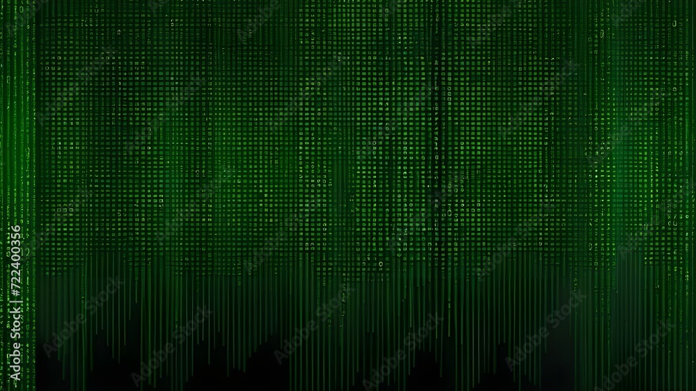 green binary code, abstract binary background, coding matrix background ...