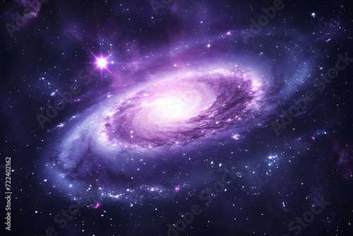 Abstract Spiral Universe Wallpaper © Psykromia