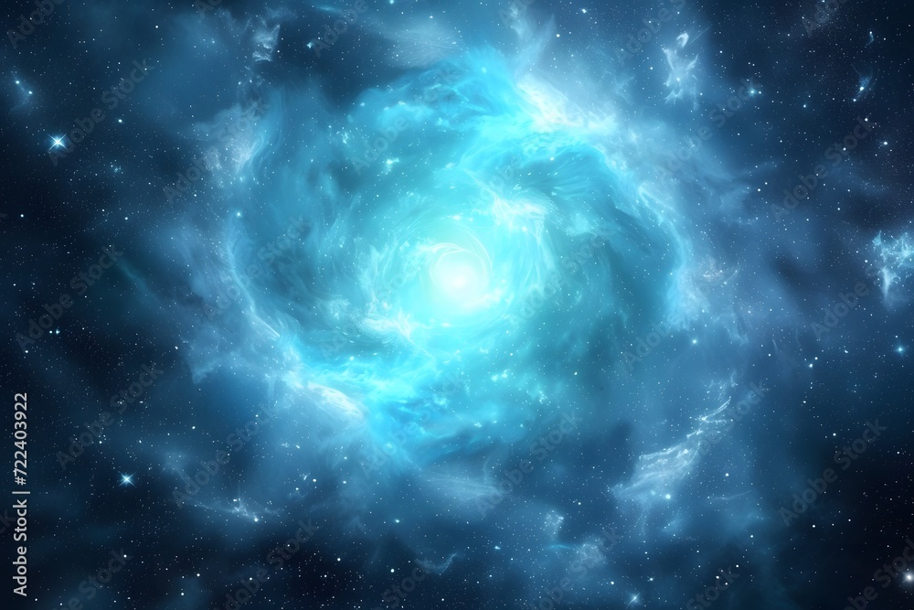 Fototapeta premium Radiant Astral Abstract Wallpaper