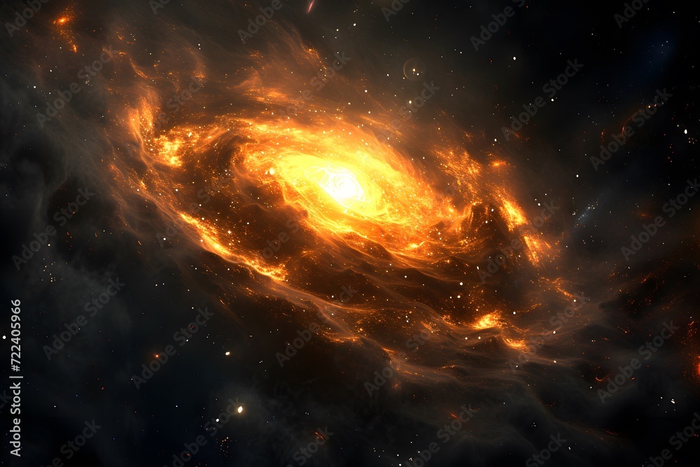 Surreal Stellar Universe Background Surreal Stellar Universe Background