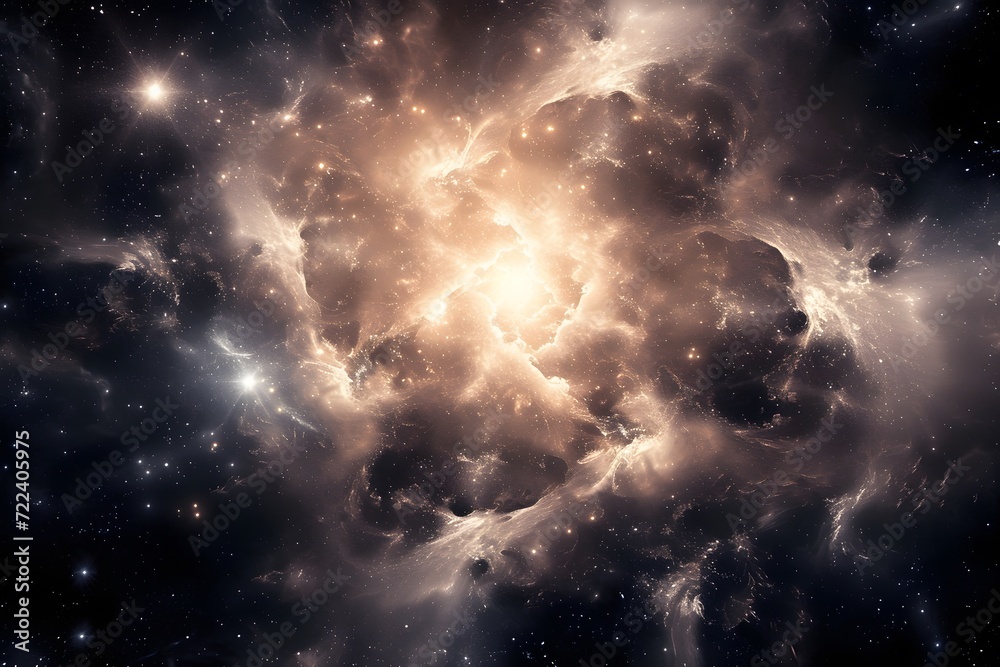 Surreal Stellar Universe Background Surreal Stellar Universe Background