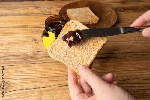 Marmite Yeast Spread, Vegemite Spread, Australian Healthy Breakfast, Traditional English Yeast Extract photo
