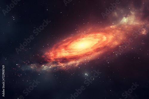 Abstract Cosmic Fusion Wallpaper