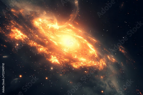 Abstract Nebula Cosmos Wallpaper