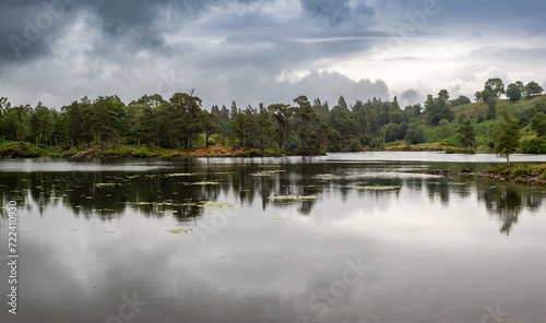 Tarn Hows lake in Lake district, England