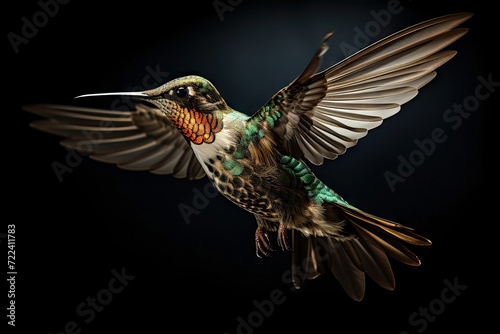 flying hummingbird © Tetiana