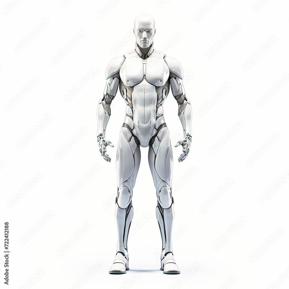 a humanoid robot that stands at full height