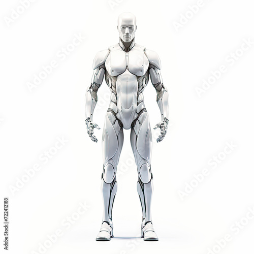 a humanoid robot that stands at full height © Tetiana