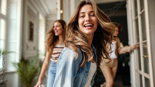 The emotion of arriving at ...