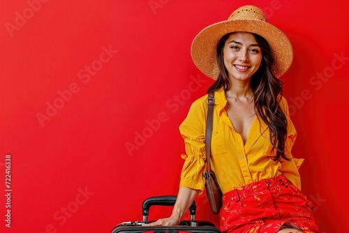 woman going on a summer vac...