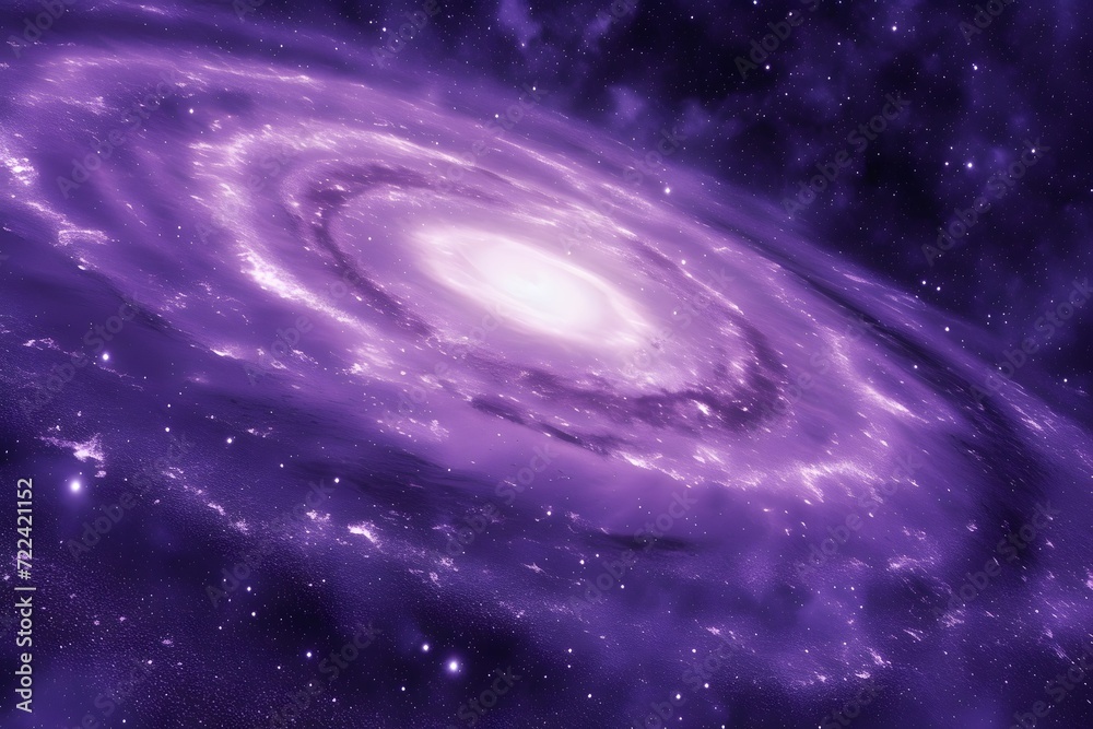 Starry Universe Cosmic Wallpaper