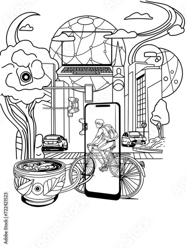 SVG Grafik, virtual world
