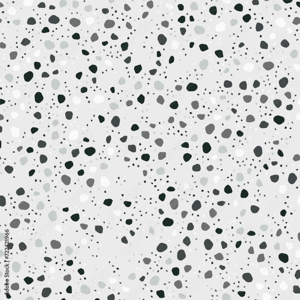 Seamless Venetian Abstract Pattern. Gray Marble Glass Background. Terrazzo Stone Vector Material. Vector Home Granite Texture. Mosaic Terrazzo Organic Design. Stone Venetian Irregular Print. Floor Art Seamless Venetian Abstract Pattern. Gray Marble Glass Background. Terrazzo Stone Vector Material. Vector Home Granite Texture. Mosaic Terrazzo Organic Design. Stone Venetian Irregular Print. Floor Art